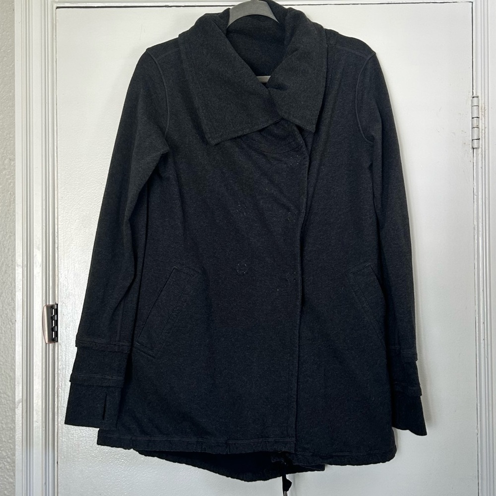 Lululemon Gratitude Wrap Heathered Black 8